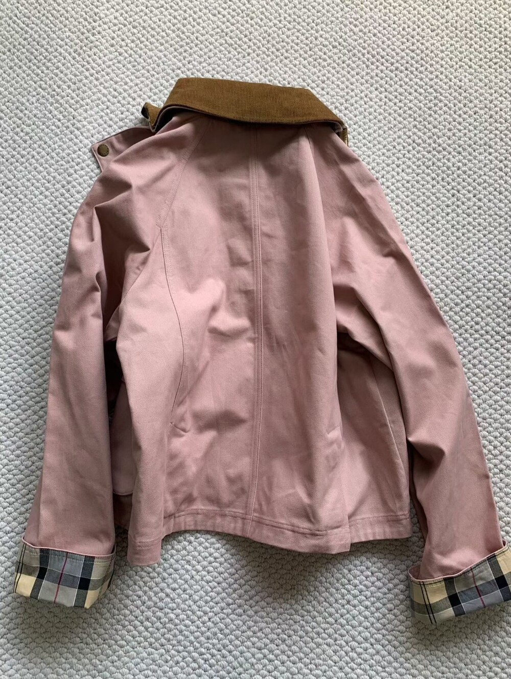 Barbour Cropped Beadnell Casual Jacket - Picture 4 of 12